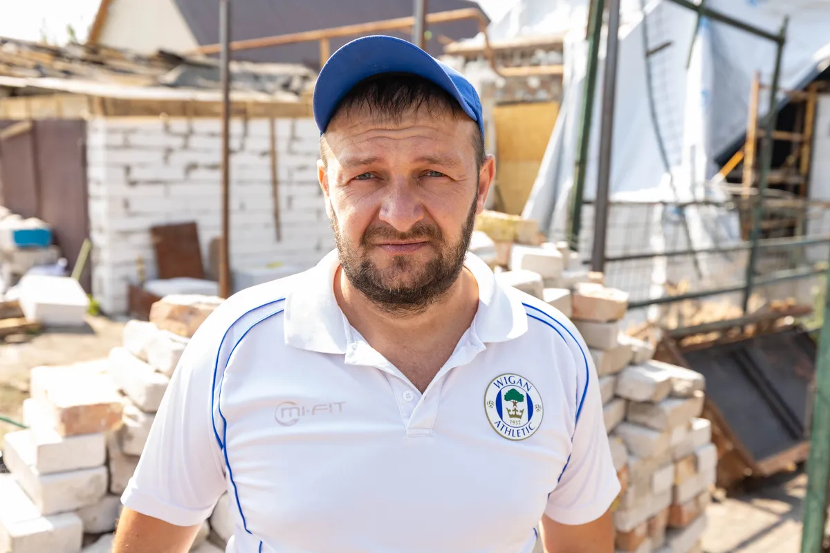 «Будинок відремонтуємо»: історія родини з Запоріжжя, яка пережила ворожий удар